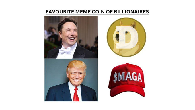 MAGACoinX's tweet photo. Elon = $DOGE = $69B Market Cap 
Trump = $MAGA = $28M Market Cap

The choice is obvious 🇺🇸😉 https://t.co/kw7GeYGEhP