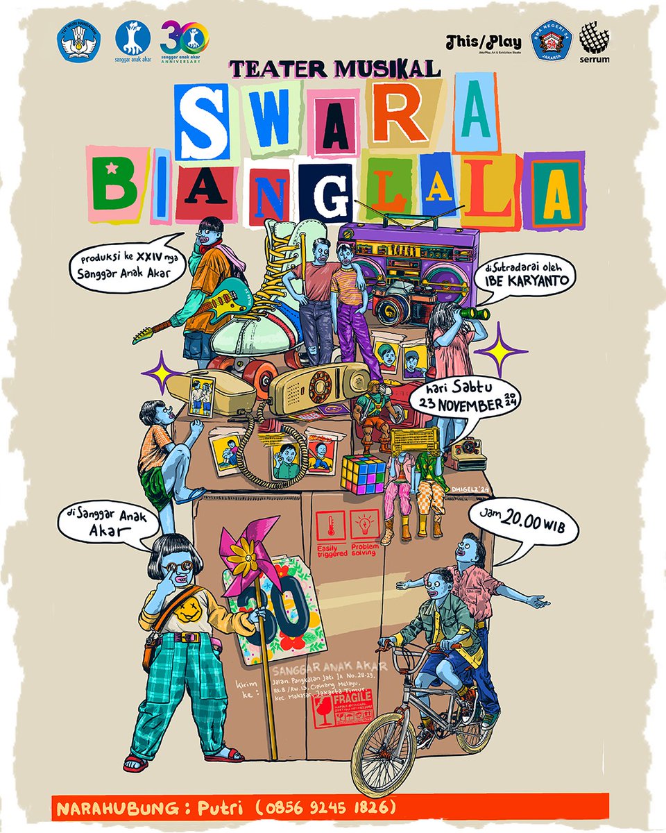 Wien Tanpa oo (@tanpa_oo) on Twitter photo Selamat bertambah usia Sanggar Anak Akar Jakarta #30Tahun Dan terus mengakar <a href="/SanggarAnakAkar/">Sanggar Anak Akar</a> #jakarta Selamat bertambah usia Sanggar Anak Akar Jakarta #30Tahun Dan terus mengakar <a href="/SanggarAnakAkar/">Sanggar Anak Akar</a> #jakarta