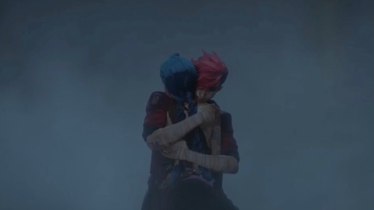 K_taebts's tweet photo. always with you sis. 💔 #jinx #vi #arcane #ArcaneSeason2 #arcanes2spoilers https://t.co/ZFkTTEOZPf