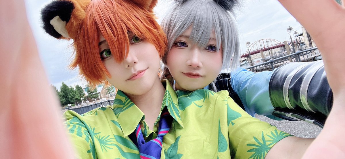 tapi_3d's tweet photo. ⚠擬人化仮装 / タップ推奨

ずるい🐰とまぬけな🦊

 #Dハロ仮装2024 
 #Dハロ仮装 https://t.co/F4zRbEvNgH