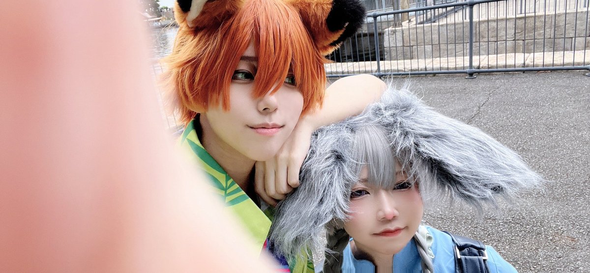 tapi_3d's tweet photo. ⚠擬人化仮装 / タップ推奨

ずるい🐰とまぬけな🦊

 #Dハロ仮装2024 
 #Dハロ仮装 https://t.co/F4zRbEvNgH