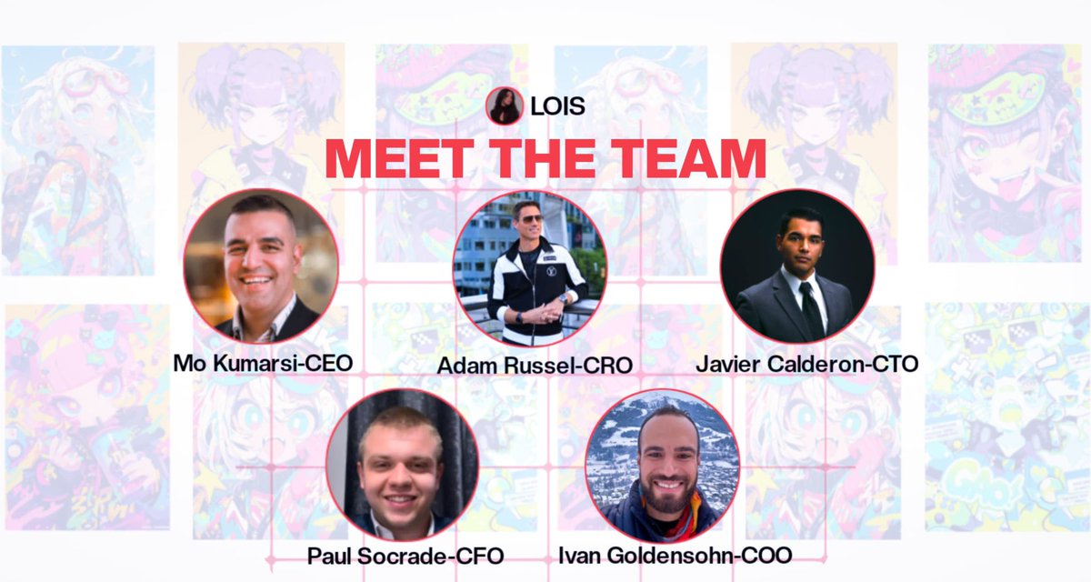 LoisOjone__'s tweet image. 𝗠𝗲𝗲𝘁 𝗧𝗵𝗲 𝗧𝗲𝗮𝗺

REV3AL team comprises of experts with varied backgrounds in cybersecurity, digital assets, media, gaming, XR and the creative sectors. 

Mo Kumarsi-CEO
Javier Calderon-CTO
Adam Russel-CRO
Paul Hynek-CFO
Ivan Goldensohn-COO

#Rev3alEcosystem