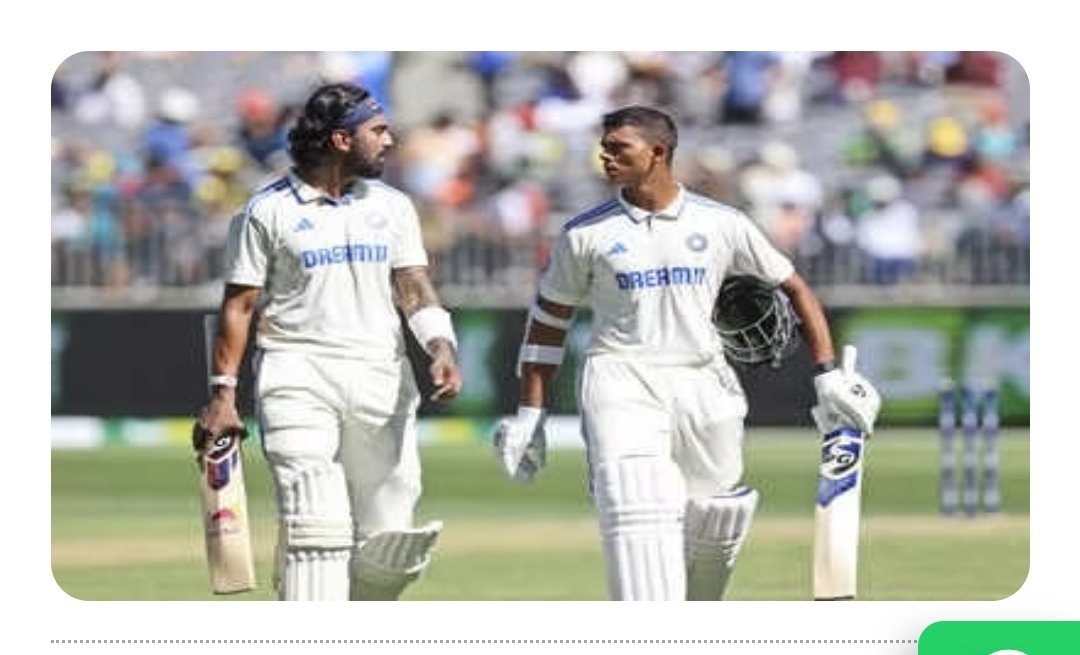 Actually, we don't want to demoralize our host on 1st day itself......😊
#AUSvIND 
#INDvAUS 
#YashasviJaiswal 
#KLRahul 
#aussiesarmy