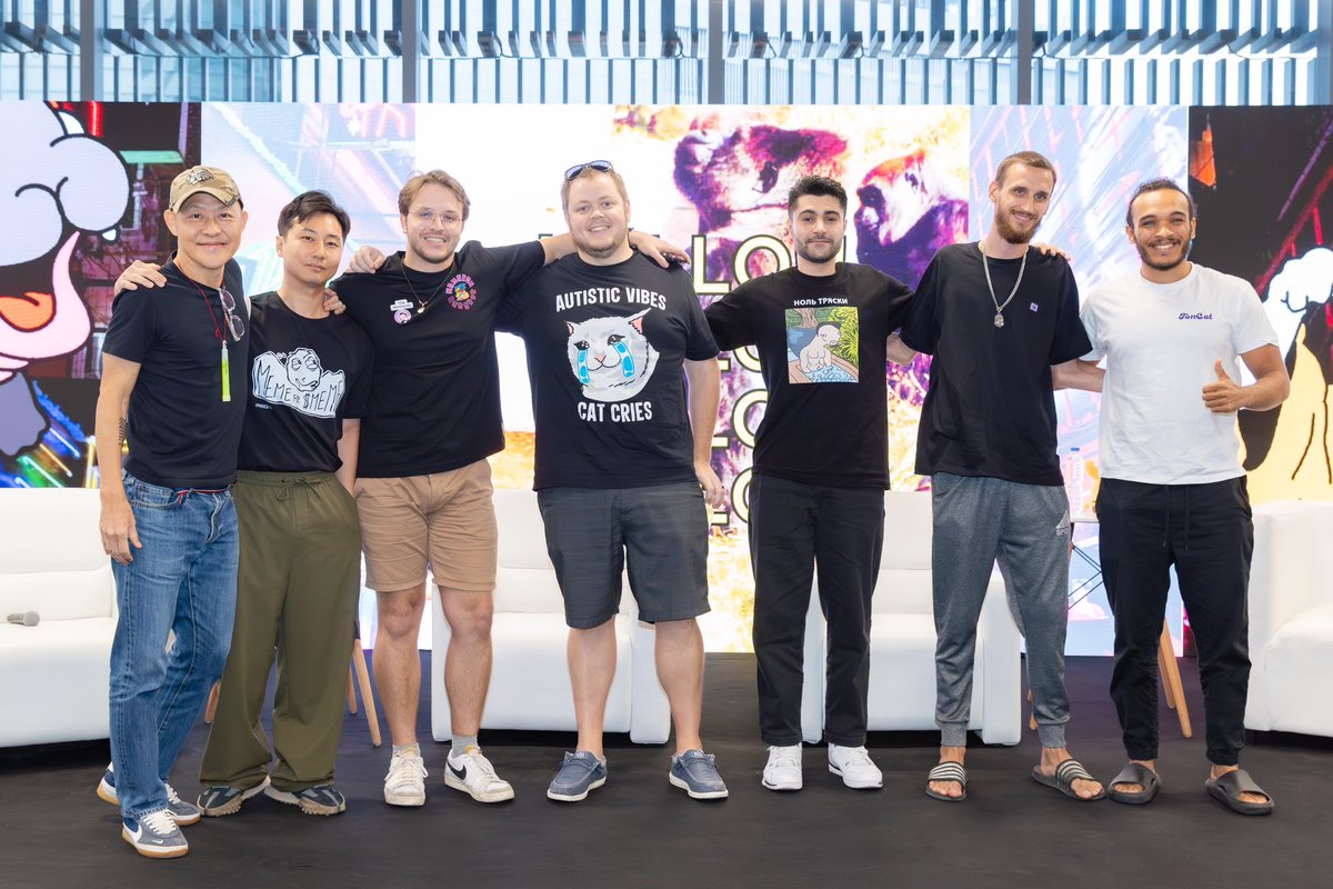 TonCatonTon's tweet photo. Big thanks to @MEMECON_OMG for the epic invite! 🙌 Loved connecting with a community of like-minded degens. Let’s crush it together this bull run! https://t.co/Ily5MRH2sz