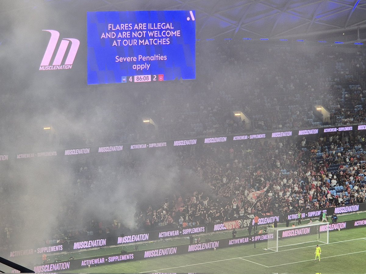 lmao the screen #SydneyDerby