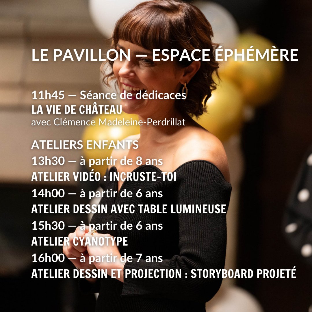 ⚡𝟰𝗘 𝗝𝗢𝗨𝗥 – 𝗠𝗔𝗥𝗦𝗘𝗜𝗟𝗟𝗘 𝗦𝗘𝗥𝗜𝗘𝗦 𝗦𝗧𝗢𝗥𝗜𝗘𝗦 𝟮𝟬𝟮𝟰 ⁠⚡

Découvrez le programme du dimanche 24 novembre avec des projections, des rencontres, des avant-premières, des ateliers et des masterclass !

🎟️ bit.ly/3YdB6zZ

#FESTIVALMSS2024