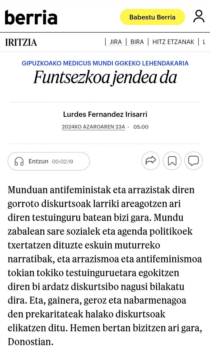mmgipuzkoa's tweet photo. 🟣 Fundamentalismoen aurrean, funtsezkoa jendea delako...
📅 Azaroak 28 eta 29an VII Topaketak ospatuko ditugu!
💥 Zatoz!
#feminismoa #antiarrazismoa #boteresoziala #gorputza #ekofeminismoa #sexulana
📰 Irakurri osoa 👇🏾
https://t.co/mhiduo3cHx https://t.co/TEP78gDZd1