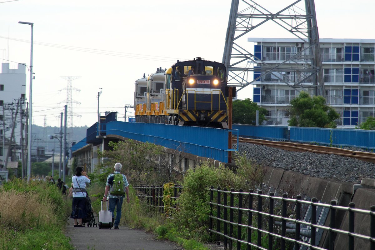 chuo_s_rapid201's tweet photo. #仙台臨海鉄道 #SD55 SD55 103を最後に撮ったのは3年前だった。(2021-06-30) https://t.co/iA1rO0VIbp