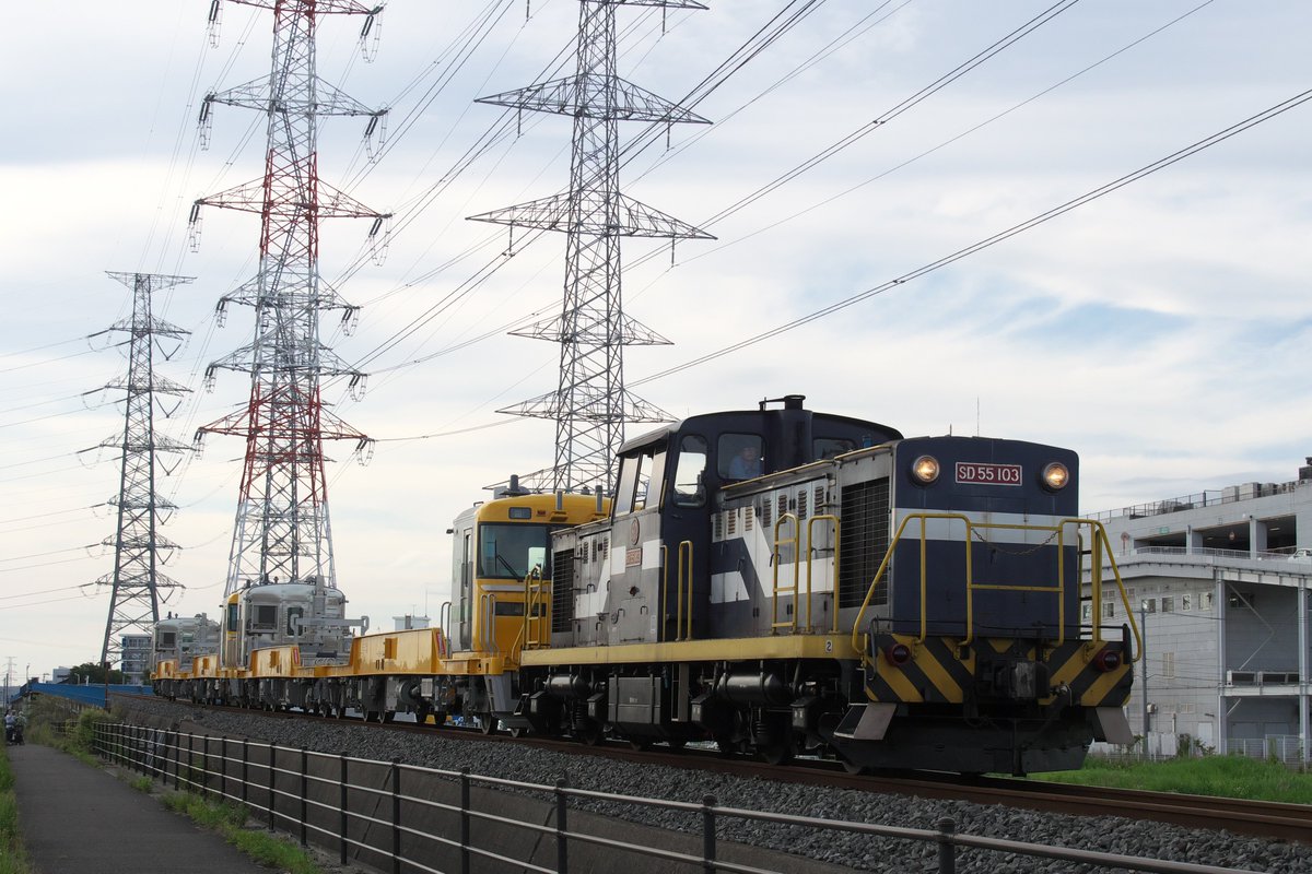 chuo_s_rapid201's tweet photo. #仙台臨海鉄道 #SD55 SD55 103を最後に撮ったのは3年前だった。(2021-06-30) https://t.co/iA1rO0VIbp