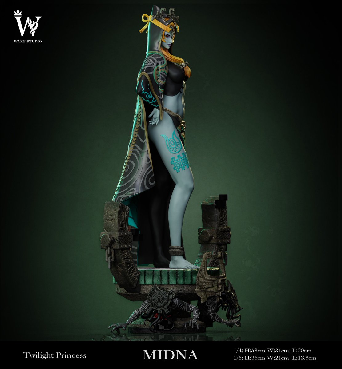WakeStudio1's tweet photo. Hello everyone, Zelda Twilight Princess Midna is now available for pre-sale. We will add LED on the final product base The detailed information and pre-sale price of the product will be posted in the comment section. Thank you very much for your attention
#zelda #midna https://t.co/brbcdnoUTs