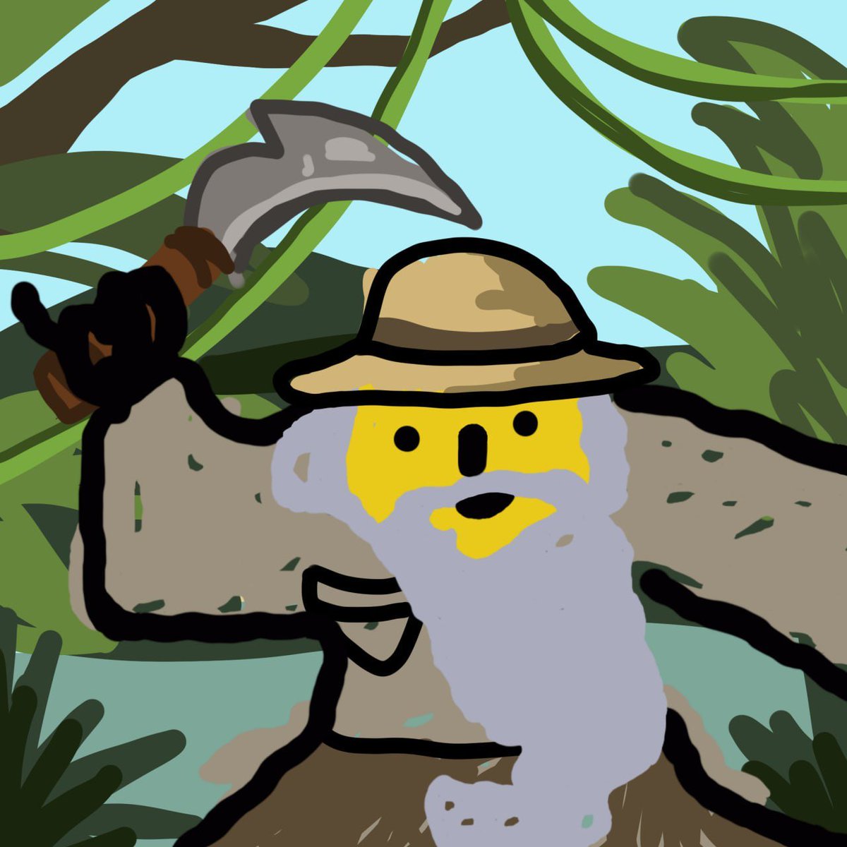 Thomas66s's tweet photo. The Forest Wizard — a guardian of ancient woodland secrets, whose magic intertwines with the power of nature and the whispers of the trees 🪓🎋

@mavensbot @bitcoinwizardry https://t.co/HZ08mZ2tAc