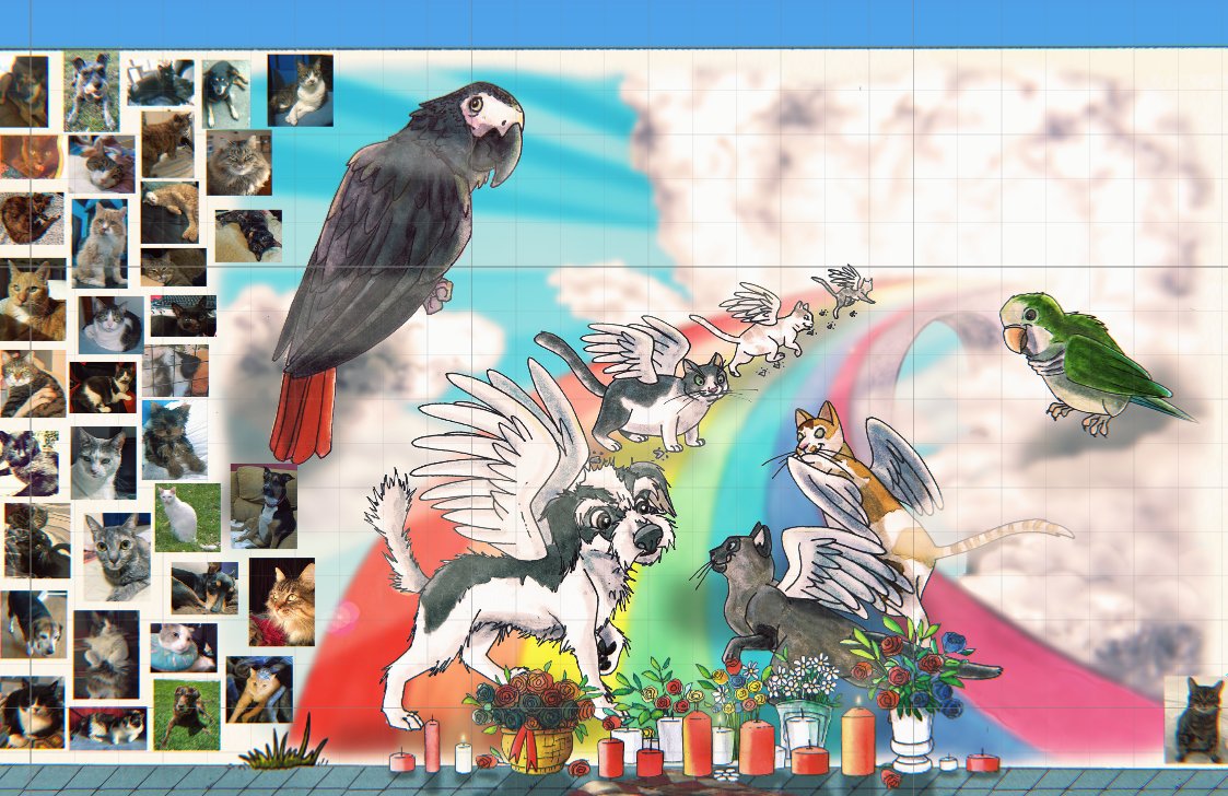 I have started adding your angels. Crying to know their stories. Help me share this so we can make many people happy. We have some empty spaces on the wall.