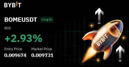 bemylastfollow's tweet photo. 🚀 Entering a Long Position!🚀 

➡️ $BOME  🚨 

#CryptoTrends  #CryptoInvesting #memes #meme #trendscout https://t.co/3ASeXY0dMc