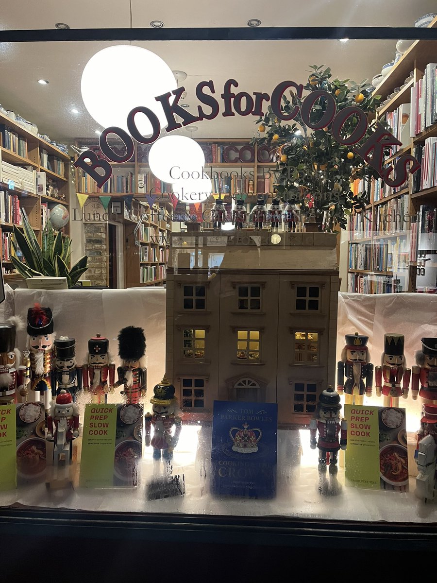 Charlotte Pike MBE (@charlotte_pike_) on Twitter photo Thank you to <a href="/Booksforcooks/">Books For Cooks</a> for hosting my Quick Prep Slow Cookbook launch this week. And how nice to share the window with <a href="/tomparkerbowles/">Tom Parker Bowles</a> excellent new book, Cooking & The Crown <a href="/Octopus_Books/">Octopus Publishing</a> Thank you to <a href="/Booksforcooks/">Books For Cooks</a> for hosting my Quick Prep Slow Cookbook launch this week. And how nice to share the window with <a href="/tomparkerbowles/">Tom Parker Bowles</a> excellent new book, Cooking & The Crown <a href="/Octopus_Books/">Octopus Publishing</a>
