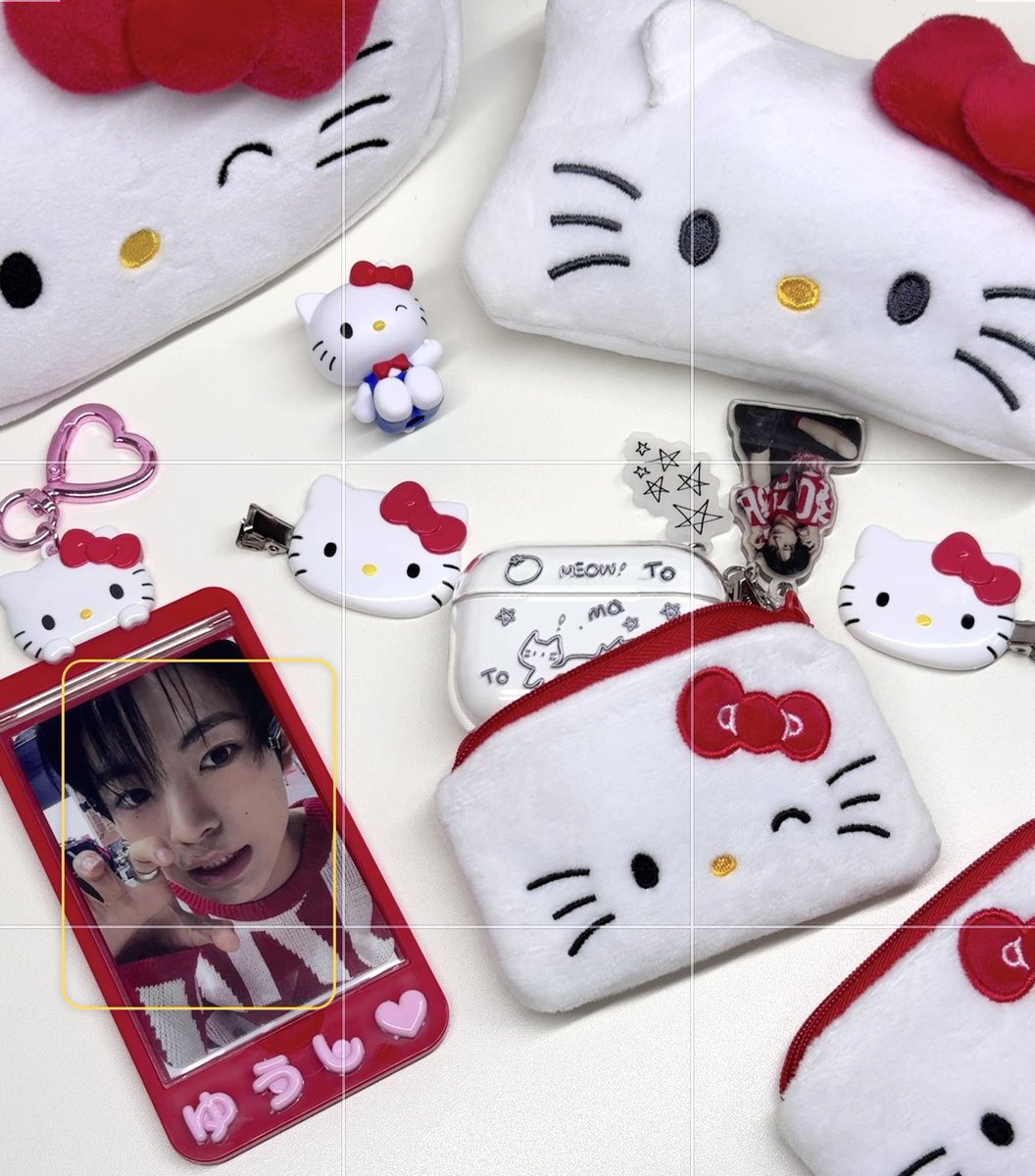 foryushiw's tweet image. 키티도 열심히 수집중 ❤️