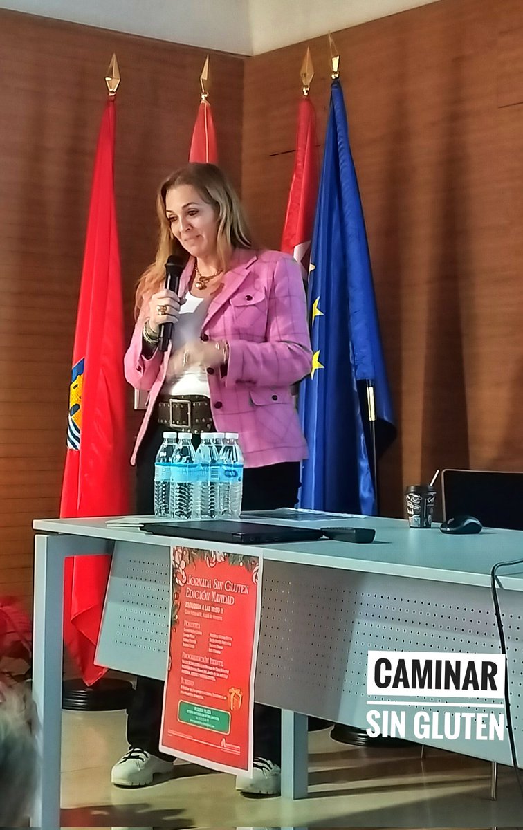 Caminar sin gluten 💚💚 (@caminarsin) on Twitter photo Ahora en la Jornada Sin Gluten Edición Navidad <a href="/ViviendoSG/">Viviendo Sin Gluten</a> <a href="/AytoAlcalaH/">Ayuntamiento de Alcalá de Henares</a> nuestra amiga Helena C.E.O. de <a href="/laceliacoteca/">La Celiacoteca</a> nos habla de cómo se decidió a investigar y elaborar productos #SinGluten y supuso el #PuntoDeInflexion en la #Pasteleria apta para #Celiacos hace 10 años Ahora en la Jornada Sin Gluten Edición Navidad <a href="/ViviendoSG/">Viviendo Sin Gluten</a> <a href="/AytoAlcalaH/">Ayuntamiento de Alcalá de Henares</a> nuestra amiga Helena C.E.O. de <a href="/laceliacoteca/">La Celiacoteca</a> nos habla de cómo se decidió a investigar y elaborar productos #SinGluten y supuso el #PuntoDeInflexion en la #Pasteleria apta para #Celiacos hace 10 años