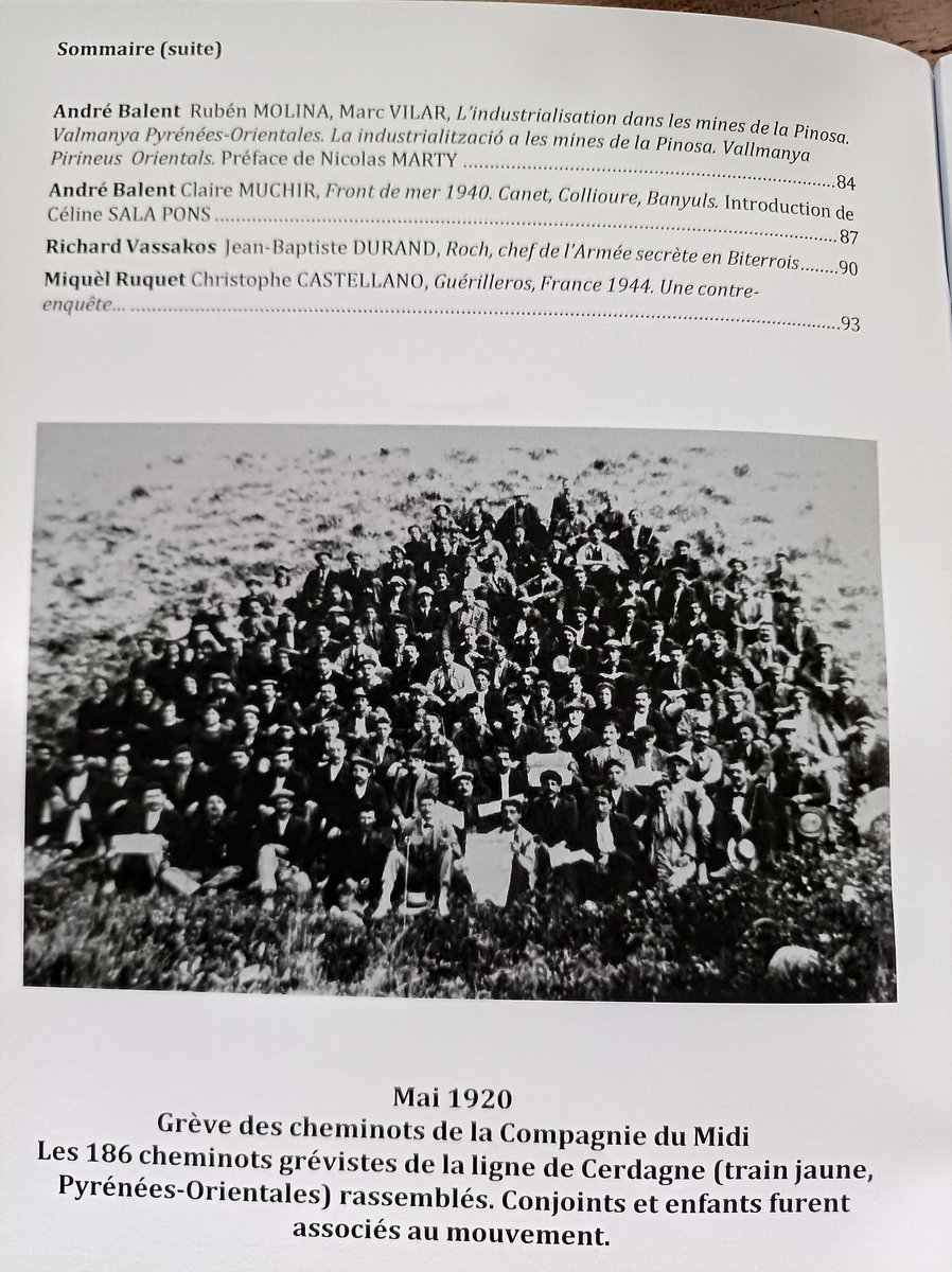 Le dernier bulletin de l'association Maitron Languedoc Roussillon vient de paraître avec des articles de Hugo Latapie, André Balent, Philippe Lacombrade, Hélène Chaubin, JC Richard …ontemporaine-languedoc-roussillon.com
@CRISES_UPVM <a href="/MartyNoell/">Marty Nicolas</a> <a href="/MaitronD/">Le Maitron</a> <a href="/MFusilles/">MAITRON DES FUSILLÉS</a> @LarrereMathilde <a href="/Offenstadt/">Nicolas Offenstadt</a>