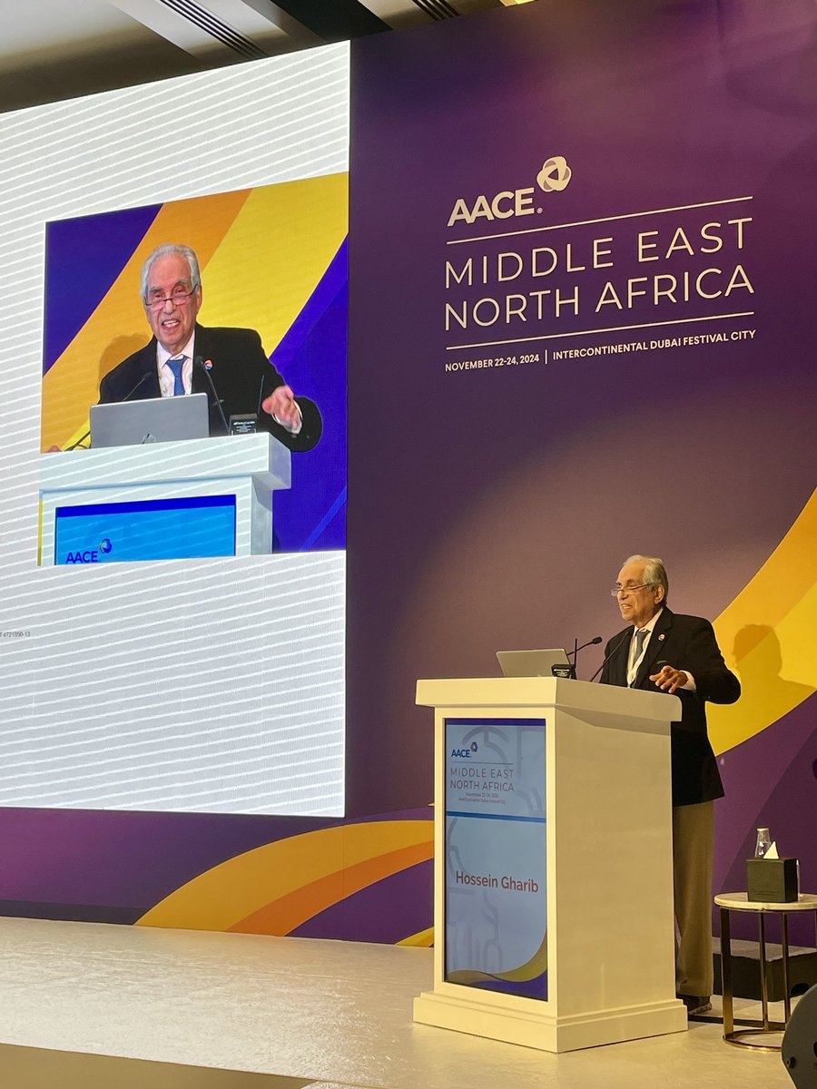 AACEMENA's tweet photo. 🌟Our esteemed speaker, Dr. Hossein Gharib from the US, is presenting an engaging session on “Optimizing Thyroid Hormone Therapy” at the in-depth symposia of the AACE MENA Annual Conference 2024! The audience is fully engaged, listening intently and absorbing his wealth of knowledge. More highlights from today’s sessions are on the way!

📋Missed online registration? Onsite registration is available!

🔗View the program: https://t.co/vf6biC9e0J

@SarahNadeemMD @Tchukir @alfutaisia @ASZ44444 @egan_am @sfeirjad @Beshyah2024 @DrSusanSamson1

#AACEMENA24 #DiabetesCare #BoneHealth #VitaminD #PituitaryDisorders #AdrenalHealth #ThyroidAwareness
#ClinicalEndocrinology #EndocrineDisorders #HormoneHealth #endotwitter #endocrinology #diabetes
