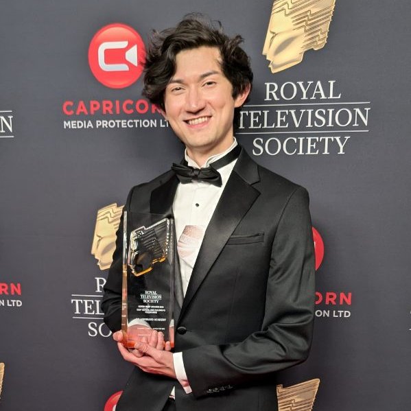 WINNERS! <a href="/soawkwardCBBC/">SO AWKWARD</a> Channel X North Limited for <a href="/BBC/">BBC</a> Huge congrats to a jubilant @jamesday and the whole #SoAwkwardAcademy team at the #RTSNWAwards last night!! 🏆
