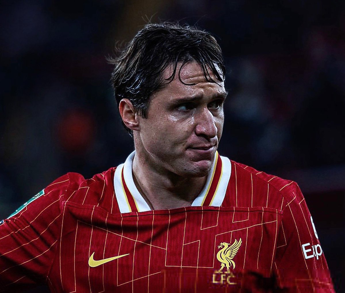 LFCTransferRoom's tweet photo. 🚨(🌖) | @Plettigoal: Federico Chiesa has no plans to leave LFC in the winter. A loan move is also not an option at this stage.👀

↪️The 27yo wants to stay and prove himself. So far, he has only played 78 minutes this season.🤌🇮🇹 https://t.co/dlwJ5jchyy
