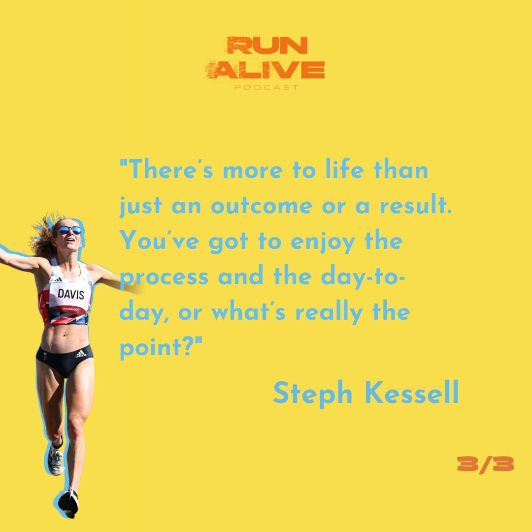 Have you had a chance to listen to Steph Kessell yet? Here's some of the key points:
- Rest is not a weakness.
-  Motherhood has changed Steph's perspective
- There's more to life than just results. Make sure you're enjoying the everyday. 

#runalivepodcast #recap #running