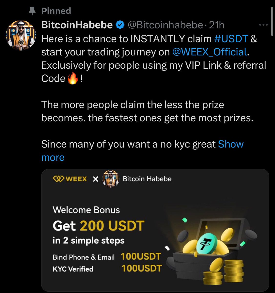 BitcoinHabebe tweet media