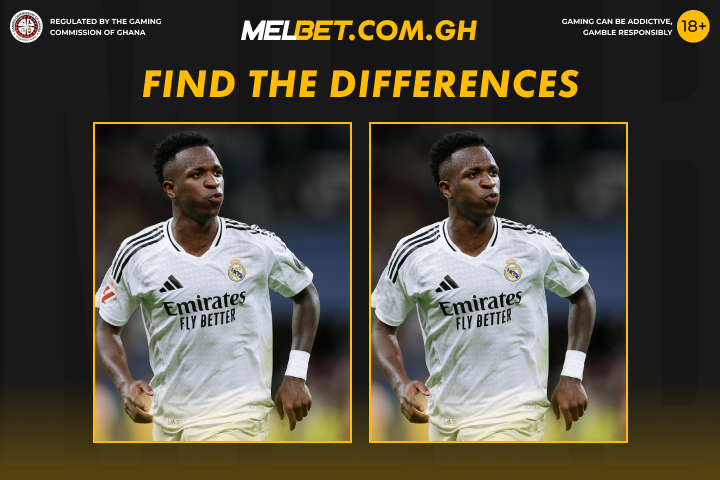 MelbetGhana's tweet photo. 🔍 #FindTheDifferences
Can you spot the changes? Show us your eagle eye!
Increase #WelcomeBonus up to 2700 GHS with #PromoCode 👉🏾 MELXGH
#GameTime #WinBig #FootballTrivia #FunChallenge https://t.co/ORC1F2og75