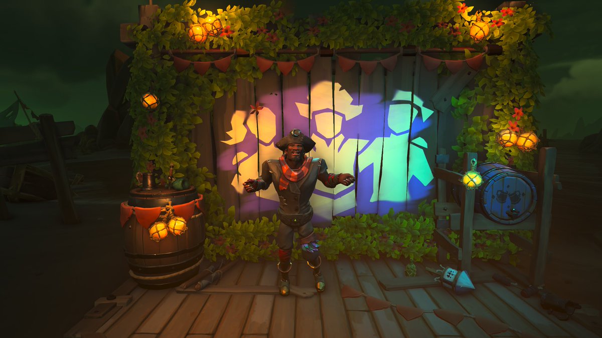 Happy sailing to everyone hitting the #SeaOfThieves for Community Weekend! 🦜