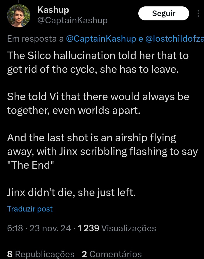 vivisoshistan's tweet photo. JINX WENT TO DEMACIA SHE WILL MEET LUX https://t.co/qEioh5jpEh