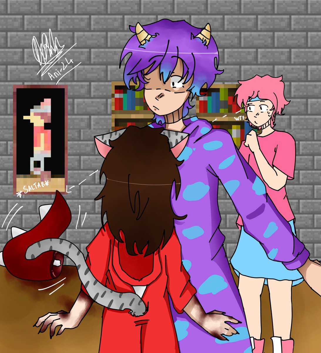 #AUPortalsSignal

Os lo debía!!! Y hay ficha de mi OC Timbur.

Dibujos por <a href="/Ani24226/">Ani-24 💥🪐</a>

La cual de hecho ha sido capaz de hacer el dibujo y la ficha con exámenes y cositas igual que yo el cap en exámenes 🥺✨ espero no os moleste el retraso

wattpad.com/1486702645?utm…