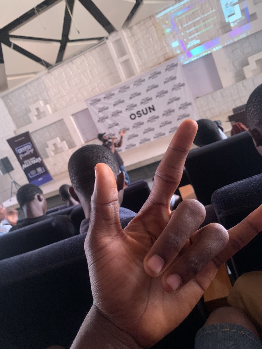Obaofunilesa's tweet photo. Live at oau @AllstarsNG 

#SolanaAllstarsNG https://t.co/Z1qVyzH6NY