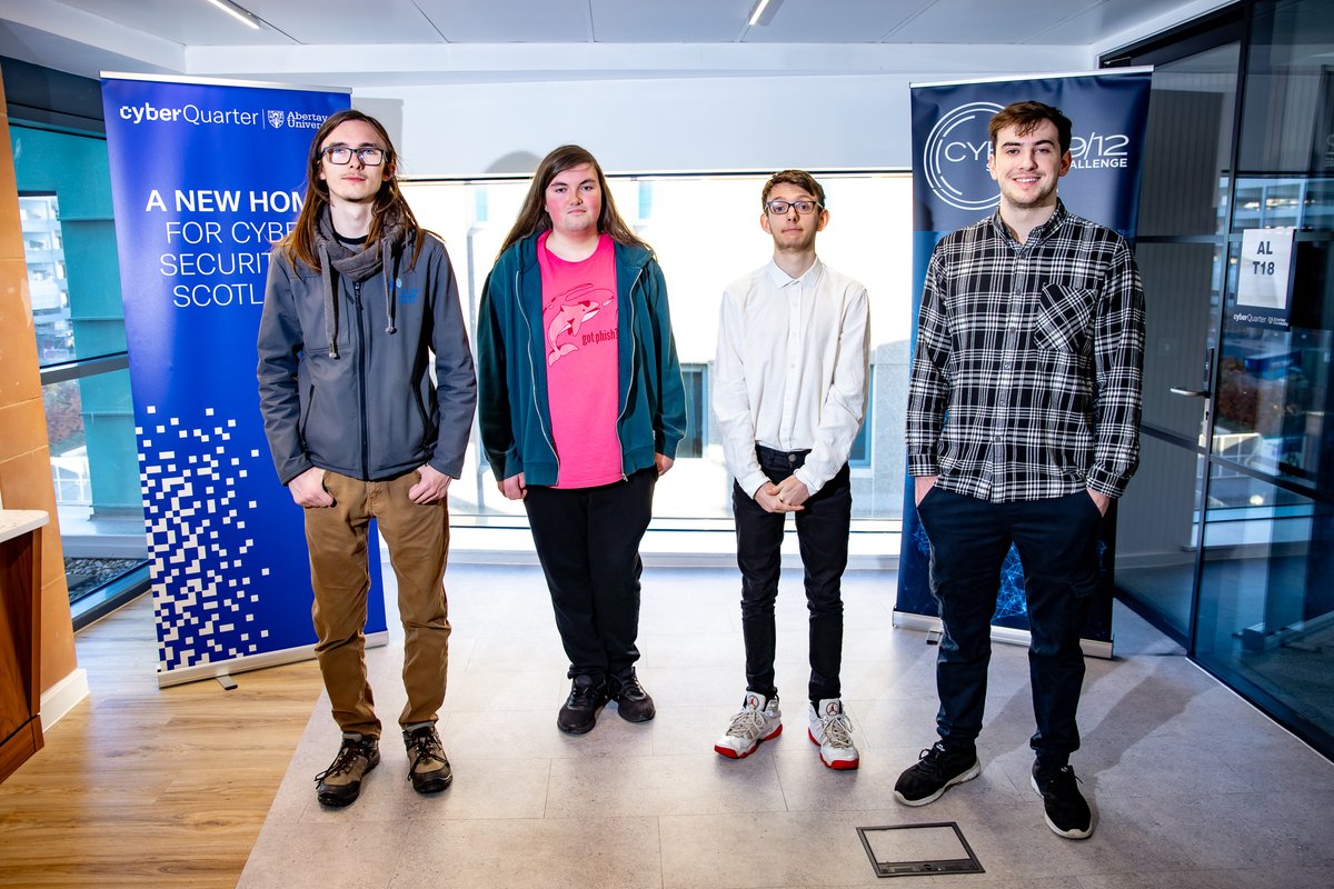 🌐 This week, we hosted the Cyber 9/12 Strategy challenge for the third consecutive year, where students from all over Scotland competed for the win.

Well done to all of this year's teams, and a huge congratulations to <a href="/dundee_angus/">Dundee&Angus College</a> team NULL SEC for claiming the top prize! 🏆