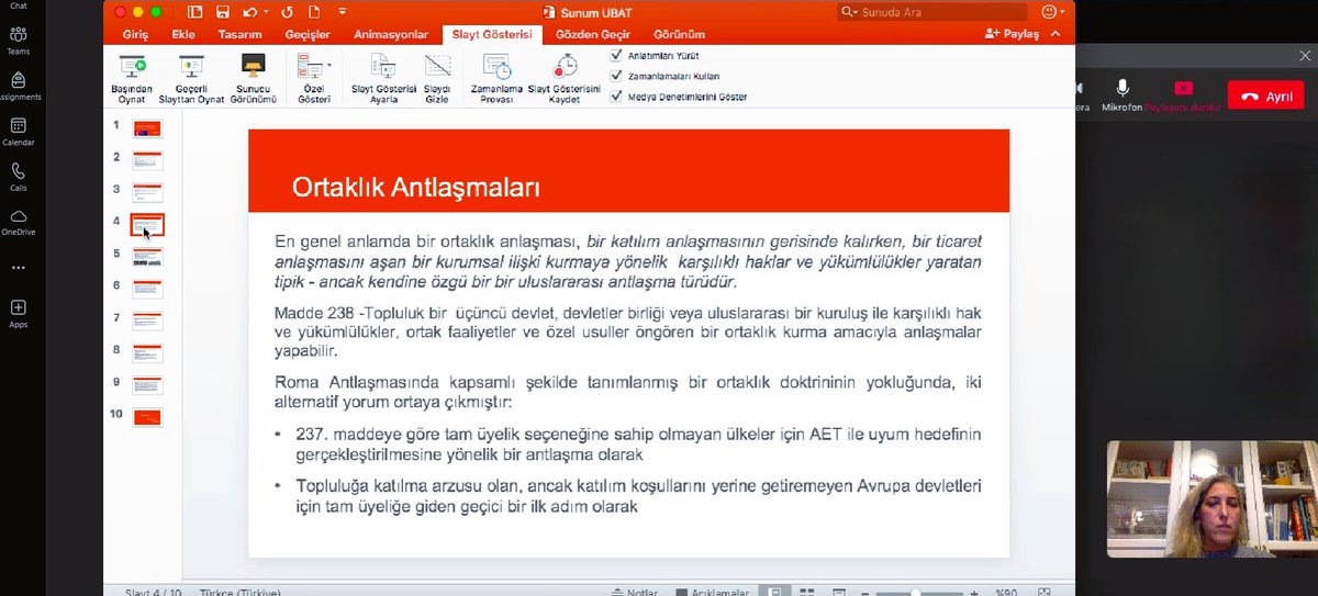 Ülke Bölge Konuşmaları kapsamında Sayın Zeynep Özde ATEŞOK ile Türkiye AB ilişkileri üzerine konuştuk. ÜBAT ekibi olarak kendilerine teşriflerinden ötürü teşekkür ediyoruz.