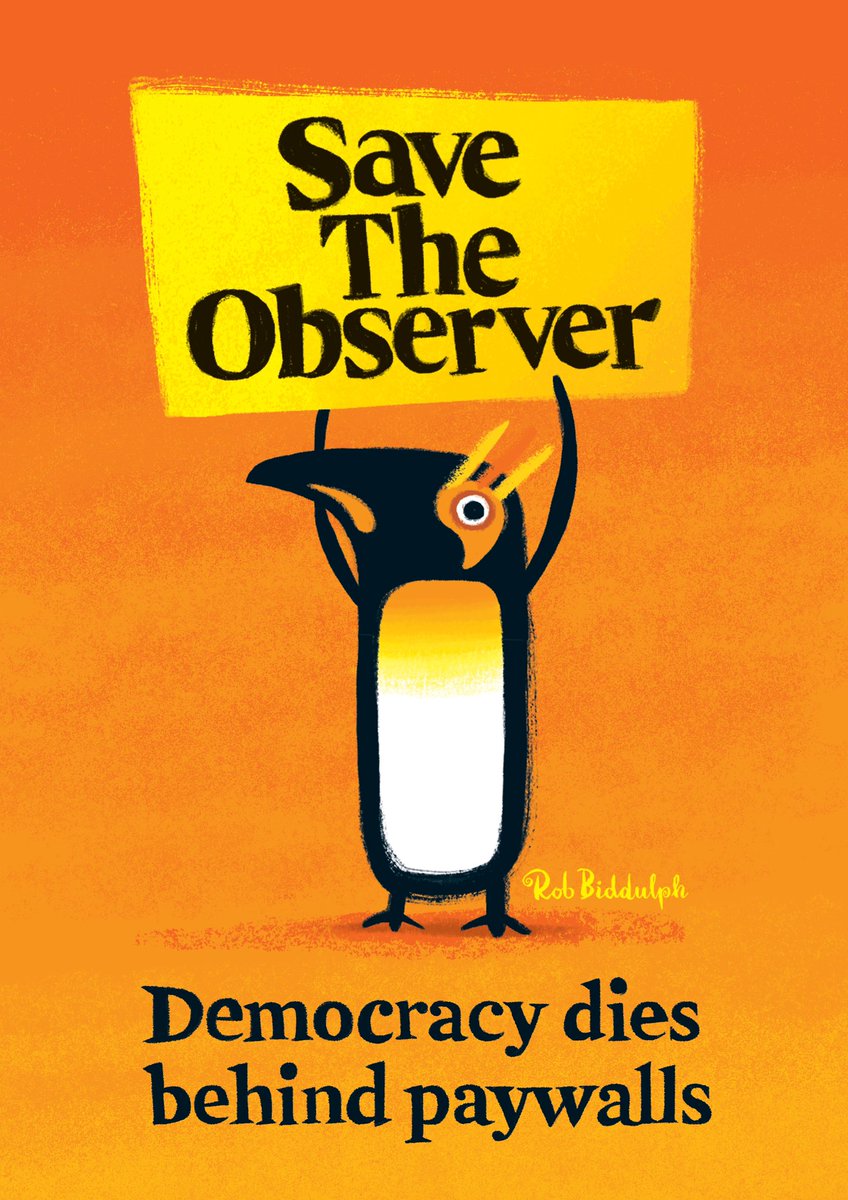 NUJofficial's tweet photo. The Observer is the world's oldest Sunday newspaper but the sustainability of the title is under threat. Proposals to sell it are proceeding at pace without transparency and the NUJ is calling on the Scott Trust to recognise the immediate need to pause exclusive talks.🧵 https://t.co/QMauiDMVRy
