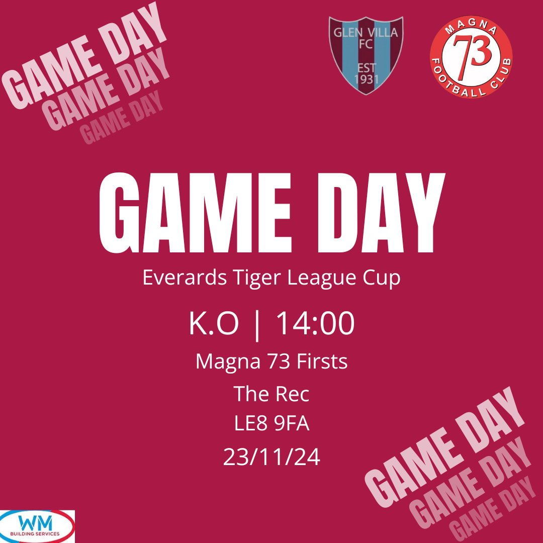 GlenVillaFC's tweet photo. GAME DAY 🔥

#UpTheVilla https://t.co/qfGC6f8DqI