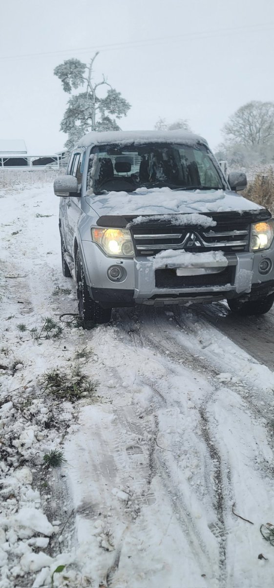 I've been out all morning clearing roads blocked with trees, helping stranded drivers and towing cars from snowdrifts. In Northumberland off the A68 This is what rural people do on the winter they help strangers, they don't ask payment..it was my diesel, £75 quids worth, my