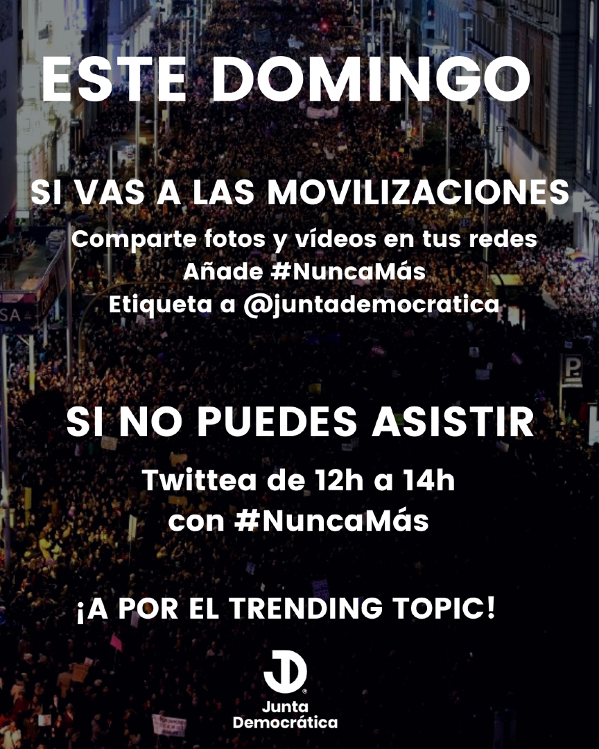 Junta Democrática de España tweet media
