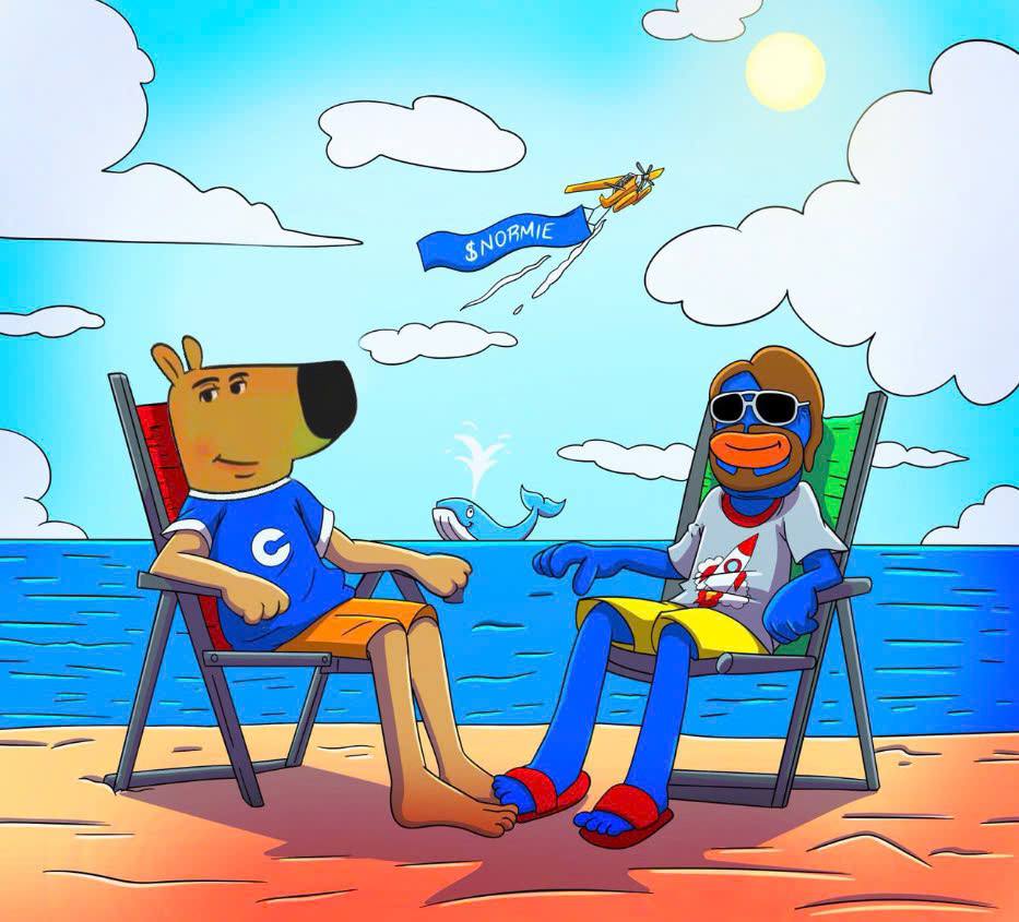 @TheCryptoLark Bullish on $normie
Same dev as #chillguy
Community is lit 🔥 
Easy 100 X 
t.me/+5jckdjmBYathN…