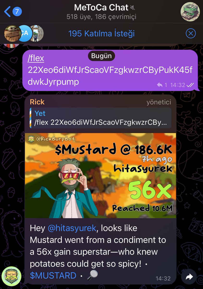 🔍 1.000x'i nasıl bulucaz diyenlerin adresi de belli bu arada. Varsa gelmek isteyen bu tweet'i RT-Like yapsın. Çok istek varsa link atayım. 🫡

Bak sabah yayında bi 56x daha tıktıklandı. Bugün yine yayın yapabiliriz marketi tararken.🍉