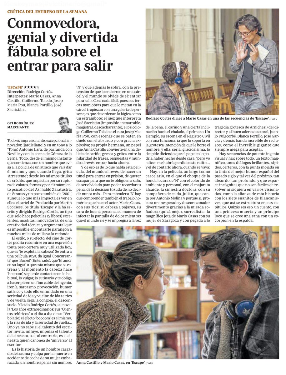 Rodrigo Cortés tweet media