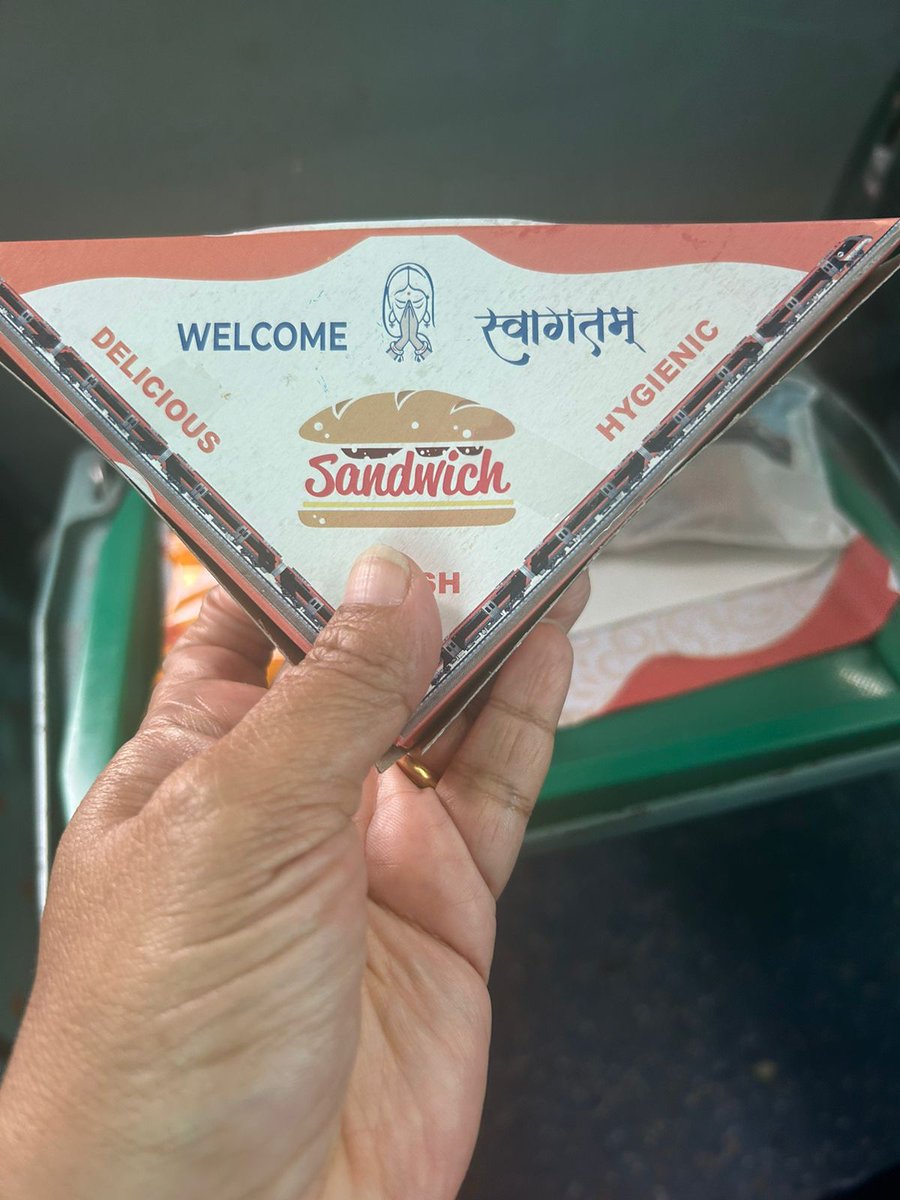dattamira's tweet photo. Respected Sir @AshwiniVaishnaw @IRCTCofficial I wanted to bring to your kind attention the state of food om Shatabdi Mysore to Madras Central. The food served does not have any manufacturing or expiry date - Sandwich and vada packet. Last week I had also highlighted to vendor https://t.co/RYaEP9iiPv