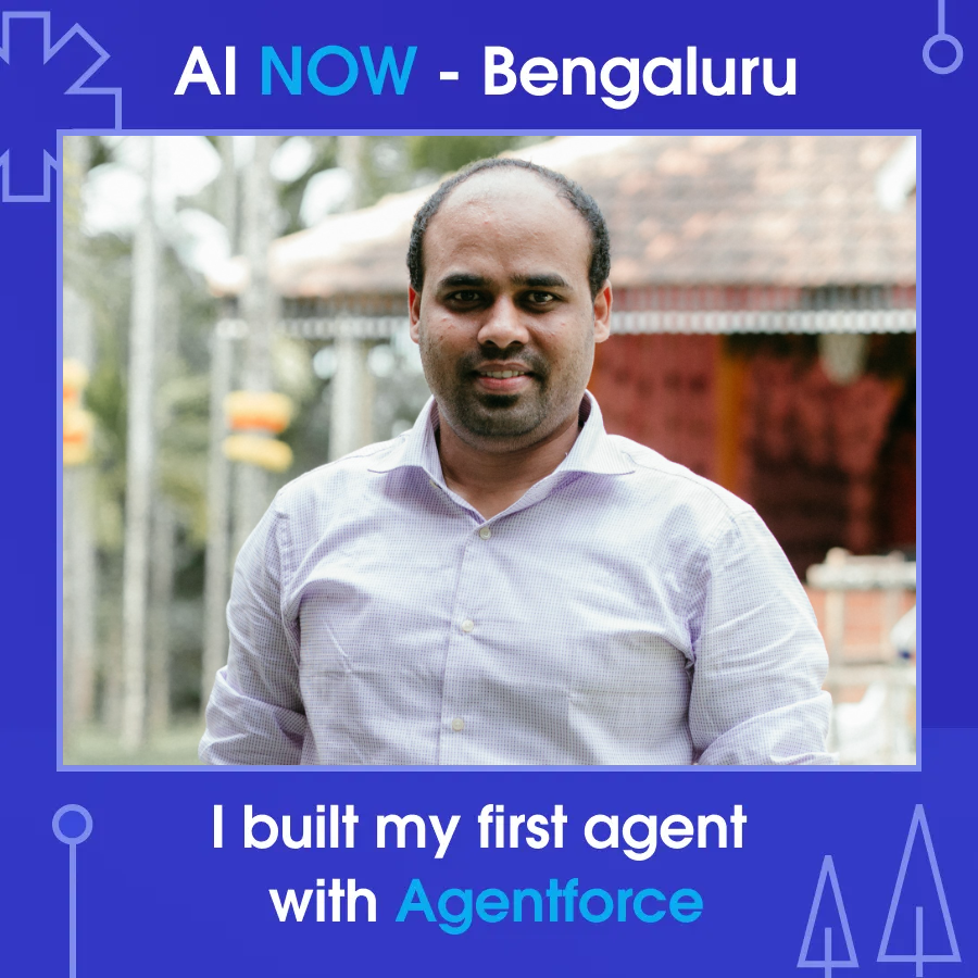 iKishorebt's tweet photo. Just built my first agent with Agentforce at the AI Now Tour! 🎉 What an amazing day! The potential is huge—#Agents #Promptbuilder #DataCloud #Agentforce. It's adaptable to any industry, and even in its early stages,
I believe the future is all about agents! https://t.co/tPDsjqmrGW
