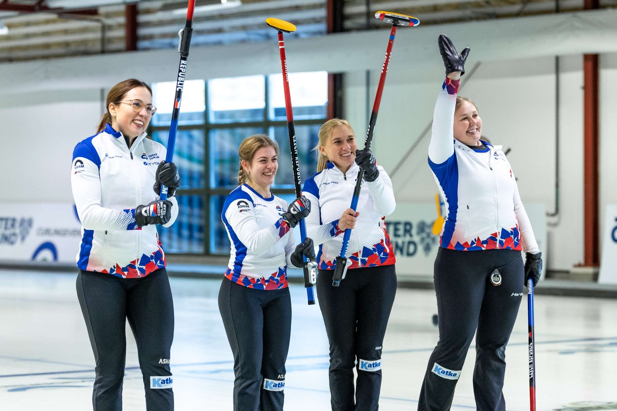 worldcurling's tweet photo. Congratulations 🥳 on promotion to the A-Division‼️

Czechia 🇨🇿 &amp; Germany 🇩🇪 Women
Poland 🇵🇱 &amp; Denmark 🇩🇰 Men

#ecc #curling https://t.co/6WGzMLlOJK