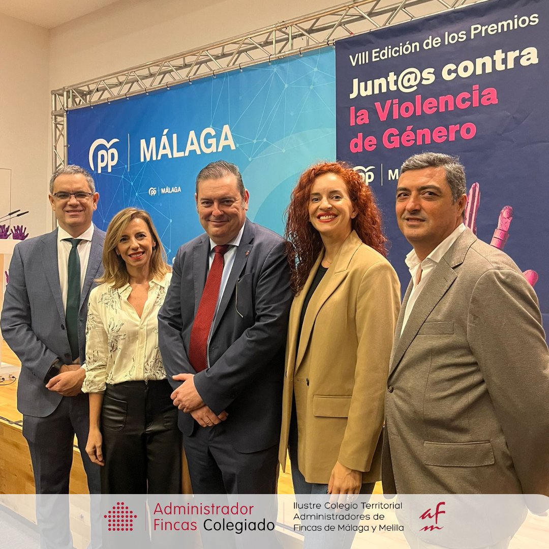 CAFMalagaES's tweet image. Esta mañana algunos miembros de nuestra Junta han asistido a la "VIII Edición de los Premios Juntos contra la Violencia de Género" organizado por @PPMalaga donde #CAFMálaga ha recibido un premio por la campaña ➡️  cafincas.org/2024/02/08/la-…