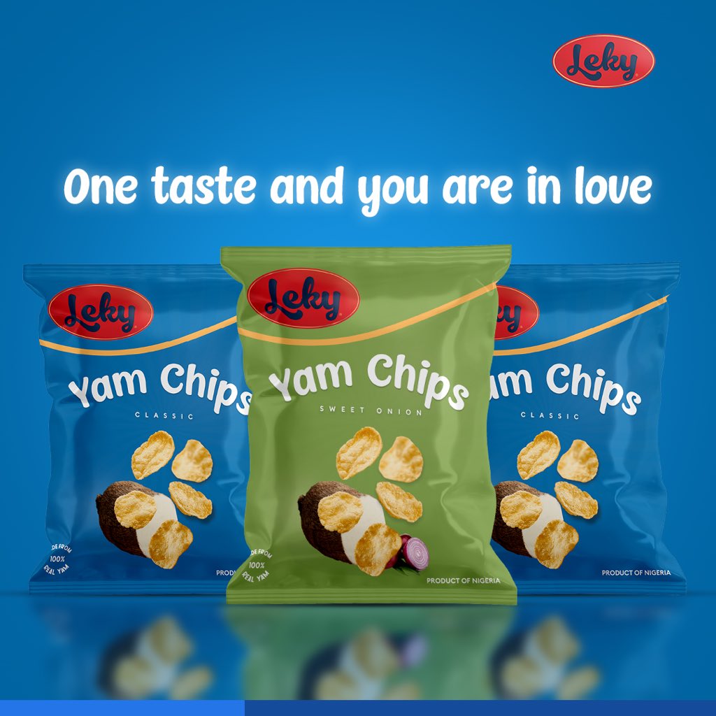 lekymills's tweet photo. The crisp you never thought we needed 🤤😁

#lekymills #yamchips  #lekychips #ourveryown https://t.co/n7YsdxWRXf