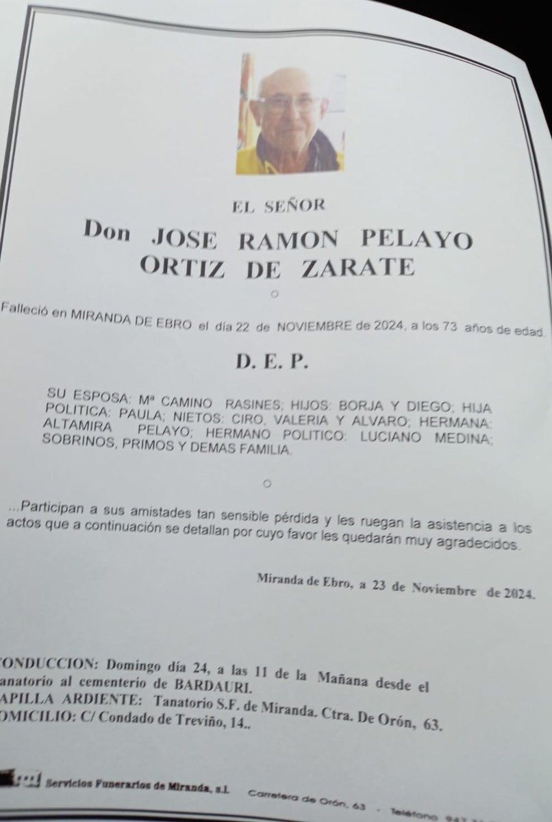 Hoy con mucho dolor decimos adiós a un compañero extraordinario, José Ramón Pelayo, sindicalista de clase luchador, comprometido con la justicia social desde el primer al ultimo día, gran persona, un imprescindible.
Que la tierra te sea leve Pelayo, siempre en nuestro corazón