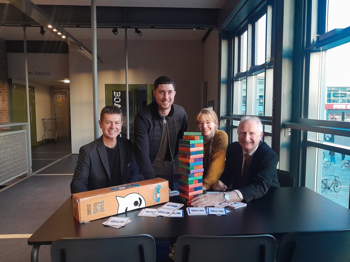 Good to meet with <a href="/DanielZeichner/">Daniel Zeichner</a> to talk about how local philanthropy powers funding for amazing organisations like <a href="/CambJunction/">Cambridge Junction</a> &amp; <a href="/inspire2ignite_/">Curious Entrepreneurs</a>