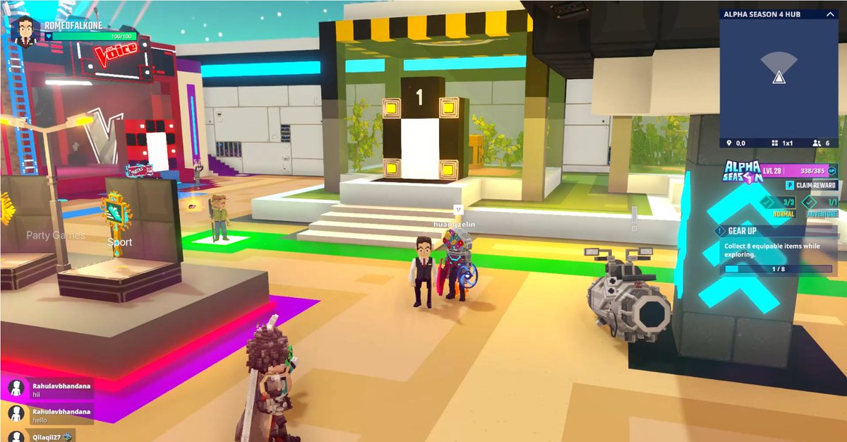 FalkoRoman's tweet photo. 🤳🎉 Squad goals achieved in @TheSandboxGame! Gathered the most epic crowd for this virtual group pic. Can you spot yourself? https://t.co/36pjH8UAe3 #TheSandbox #AlphaSeason4 #AS4SocialChallenge https://t.co/d8WyZAAHYE