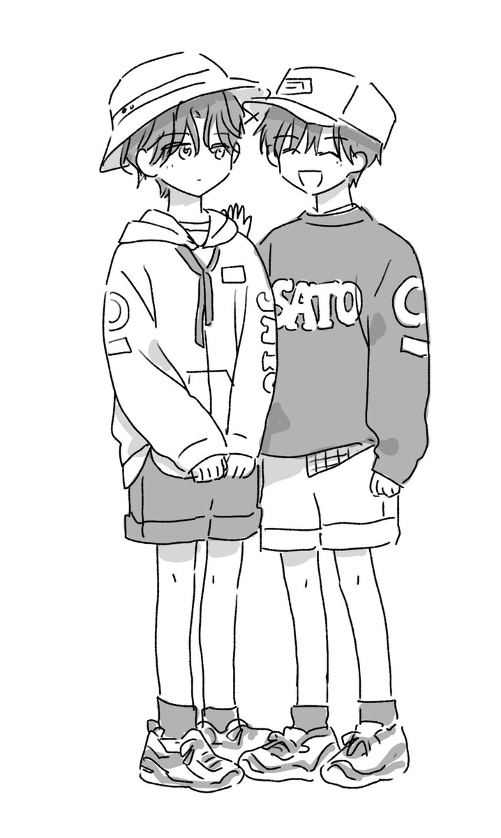 いい兄さんの日なので佐藤兄弟あげときます👬🏻
#創作BL 