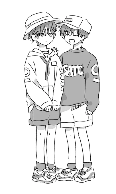 いい兄さんの日なので佐藤兄弟あげときます👬🏻
#創作BL 